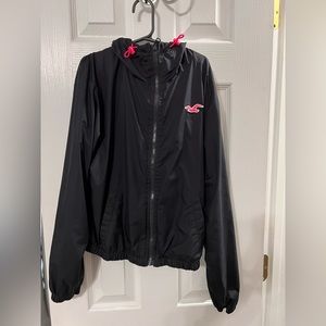 Hollister wind breaker black